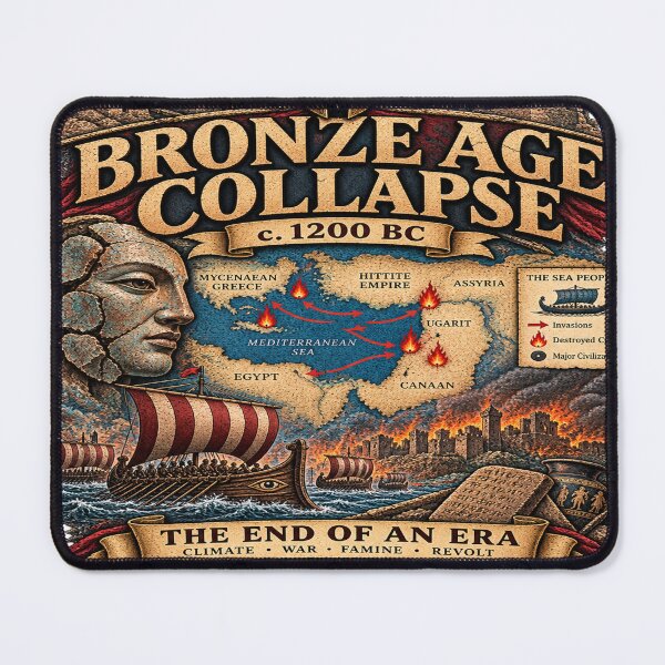 Item preview, Bronze Age Collapse c. 1200 BC – Ancient Civilizations Vintage History designed and sold by LmonioressXxx.