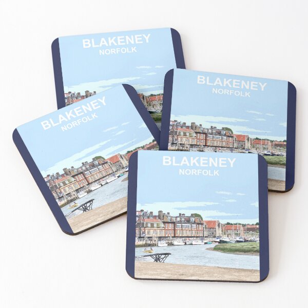 Item preview, Blakeney Marshes Norfolk.  Travel poster East Anglia.Uk designed and sold by BarbaraGlebska.