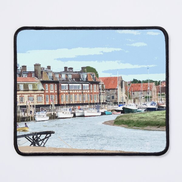 Item preview, Blakeney Marshes Norfolk. Travel poster East Anglia.Uk designed and sold by BarbaraGlebska.