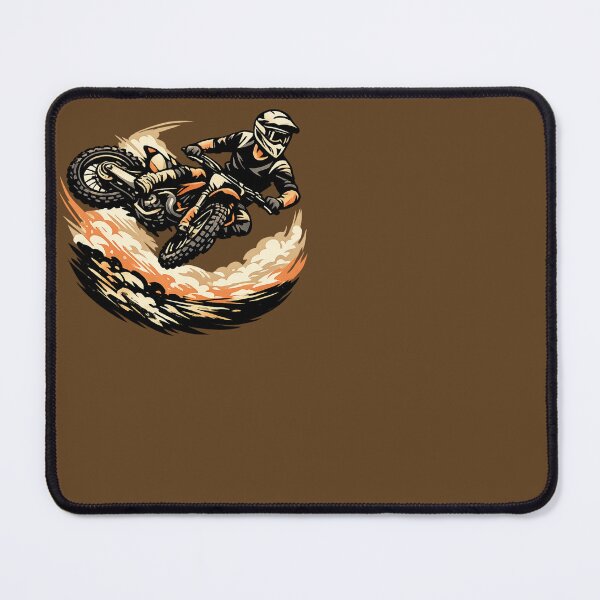 Item preview, Epic Motocross Air Jump – Aggressive Dirt Bike Art designed and sold by SilentPowerArt.