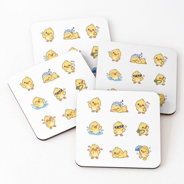 Item preview, Cute Kawaii Ducks designed and sold by odkocreative.