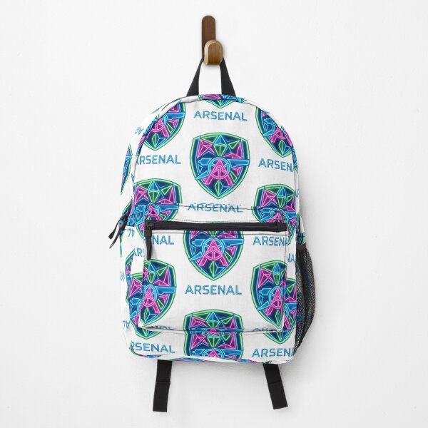 Item preview, Neon Geometric Arsenal Cannon Shield Crest designed and sold by annaarthk.