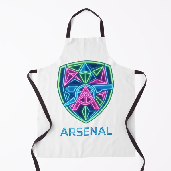 Item preview, Neon Geometric Arsenal Cannon Shield Crest designed and sold by annaarthk.