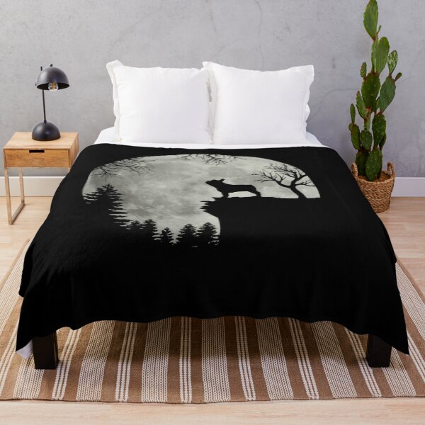 Item preview, French Bulldog Moon Shirt, Dog Lover Graphic Tee designed and sold by MandrakeCreati.