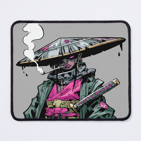 Item preview, Pink Eye Samurai Lady designed and sold by RichardRags.