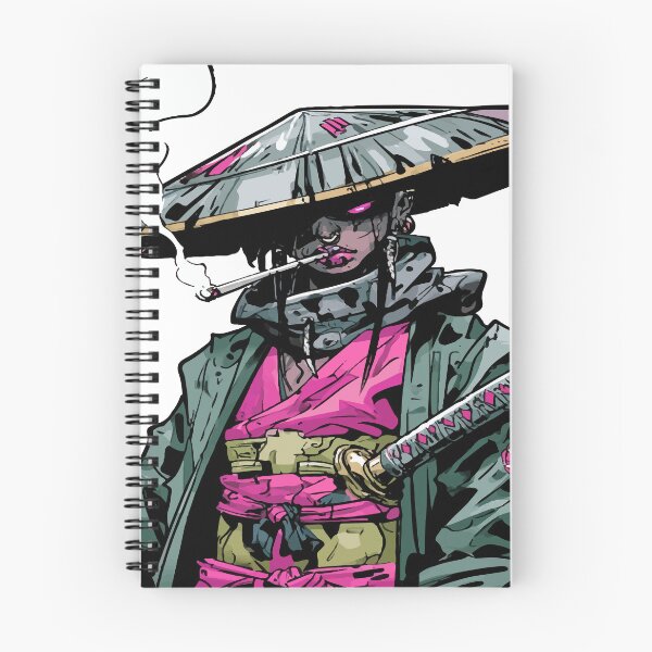 Item preview, Pink Eye Samurai Lady designed and sold by RichardRags.