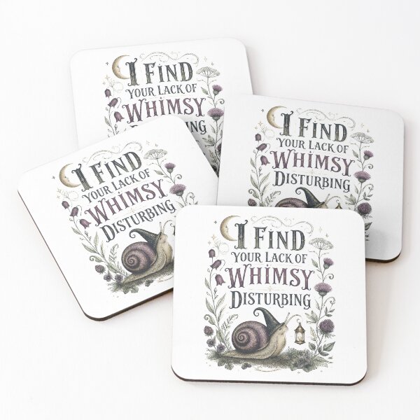 Item preview, I Find Your Lack of Whimsy Disturbing 1 designed and sold by Positive&FunnyThings.