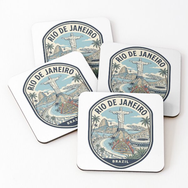 Item preview, Vintage Rio de Janeiro Brazil Travel Badge designed and sold by k3rstman1.