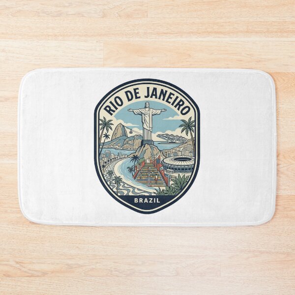 Item preview, Vintage Rio de Janeiro Brazil Travel Badge designed and sold by k3rstman1.