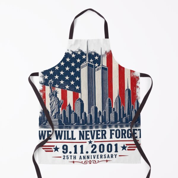 Item preview, 9/11 25th Anniversary Memorial 2001–2026, Never Forget September 11 Patriotic Tribute designed and sold by Cchotlan.