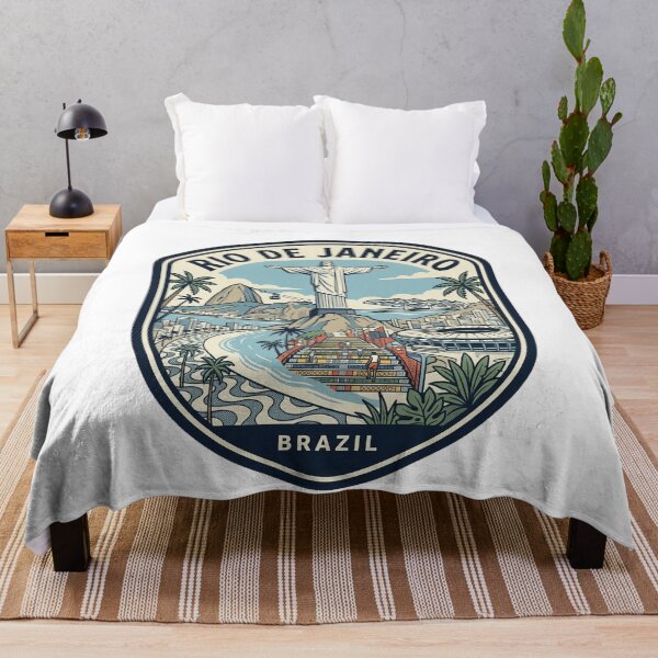 Item preview, Vintage Rio de Janeiro Brazil Travel Badge designed and sold by k3rstman1.