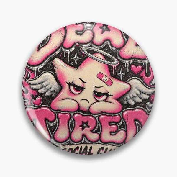 Item preview, Dead Tired Social Club Star designed and sold by A Light Worker.