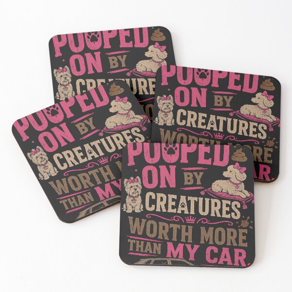 Item preview, I've been pooped on by creatures worth more than my car. designed and sold by Jenyffercom.
