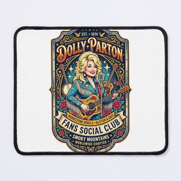 Item preview, Certified Dolly Patron Fans Enthusiast designed and sold by FitEnvy.