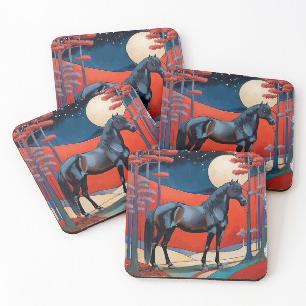 Item preview, The Crimson Moon Horse designed and sold by KajaLinden.