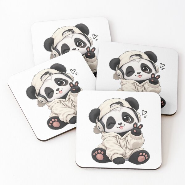 Item preview, Cute Panda DJ designed and sold by LunaVales.