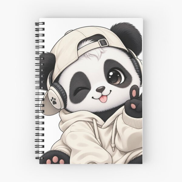 Item preview, Cute Panda DJ designed and sold by LunaVales.