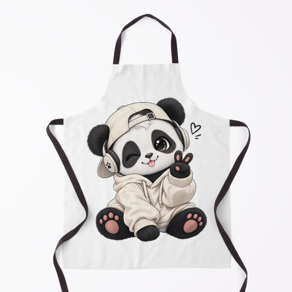 Item preview, Cute Panda DJ designed and sold by LunaVales.