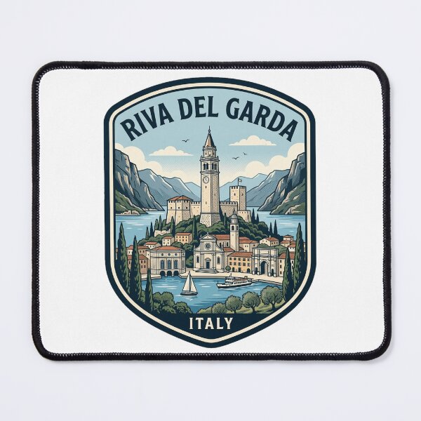 Item preview, Riva del Garda Italy Vintage Travel Badge designed and sold by k3rstman1.