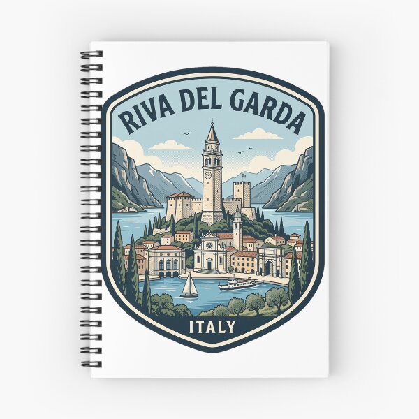 Item preview, Riva del Garda Italy Vintage Travel Badge designed and sold by k3rstman1.