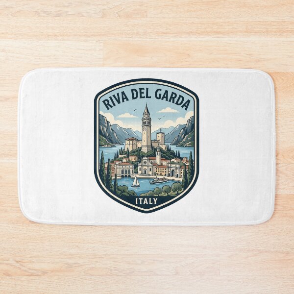 Item preview, Riva del Garda Italy Vintage Travel Badge designed and sold by k3rstman1.