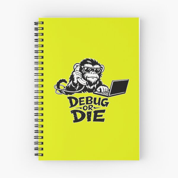 Item preview, Debug Monkey – Code Hard Debug Harder – Programmer Tech Design designed and sold by Cabrasco.