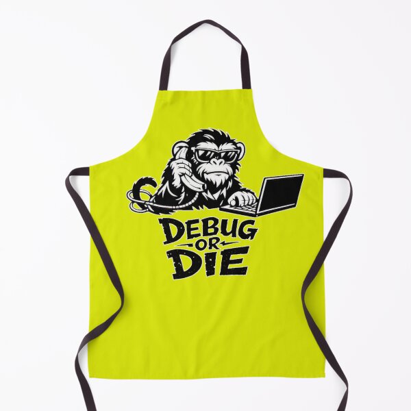 Artikelvorschau, Debug Monkey – Code Hard Debug Harder – Programmer Tech Design entworfen und verkauft von Cabrasco.