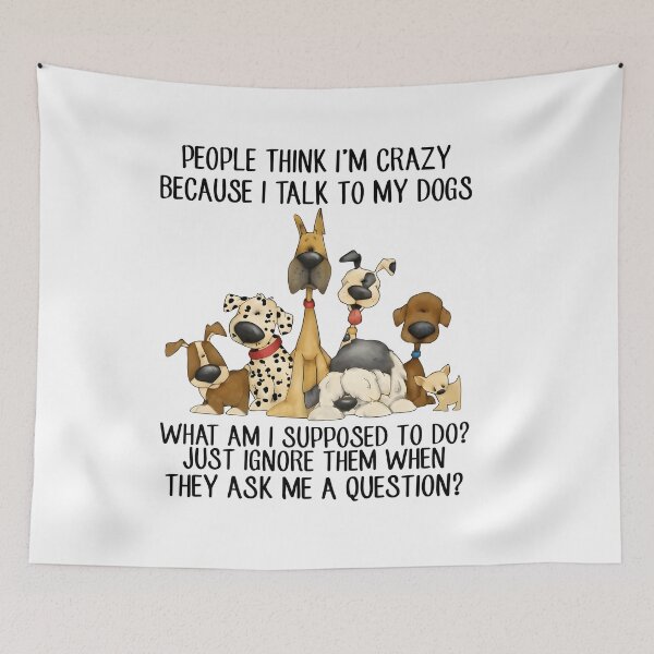 Item preview, Talk To My Dogs Funny Shirt designed and sold by MandrakeCreati.