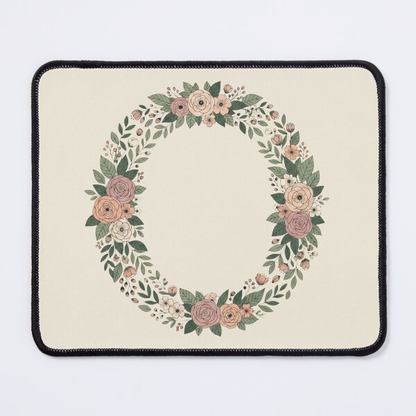 Item preview, Decorative Floral Letter O Botanical Monogram designed and sold by ITCHAWAWAA.
