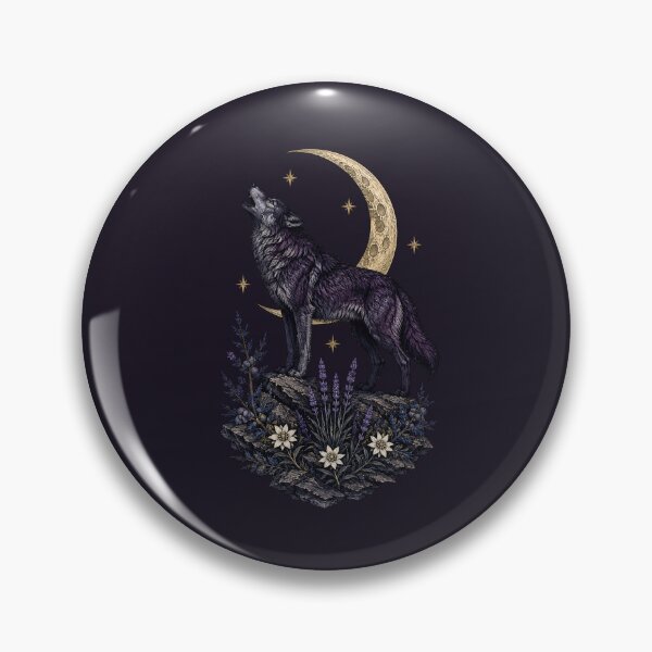 Item preview, Lunar Wolf of the Wild Night designed and sold by printheavenart.