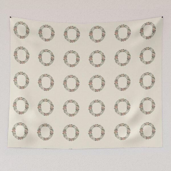 Item preview, Decorative Floral Letter O Botanical Monogram designed and sold by ITCHAWAWAA.