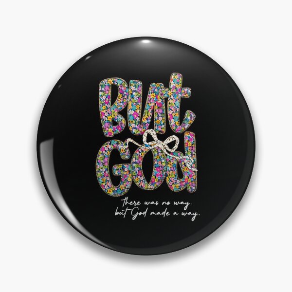 Item preview, Floral But God Inspirational Quote Design designed and sold by cerima.