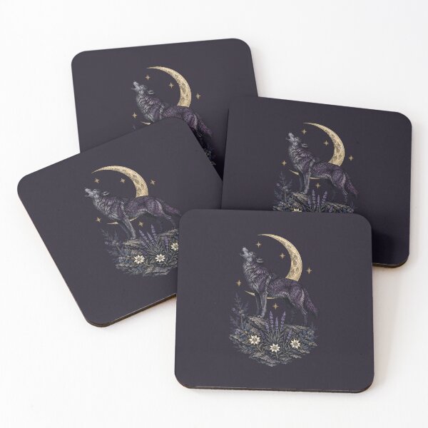 Item preview, Lunar Wolf of the Wild Night designed and sold by printheavenart.