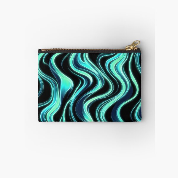 Item preview, Electric Cyan Waves designed and sold by JEMAR Designs.
