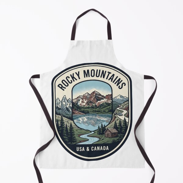Item preview, Rocky Mountains National Park Vintage Travel Badge designed and sold by k3rstman1.
