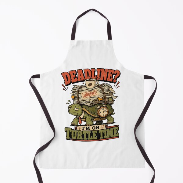 Item preview, Deadline? I’m on Turtle Time – Funny Procrastination Coffee designed and sold by NarpLTD.