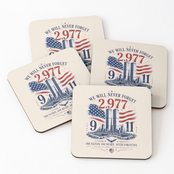 Item preview, 9/11 25th Anniversary Memorial 2001–2026, Never Forget September 11 Patriotic Tribute designed and sold by Cchotlan.