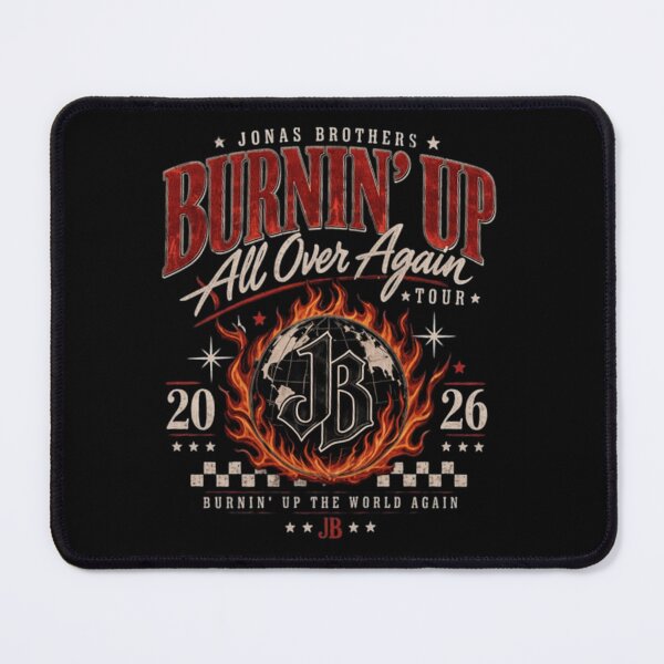 Item preview, Jonas Brothers Burning Up Tour 2026 designed and sold by lukecas.