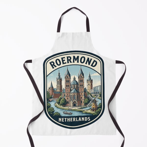 Item preview, Vintage Roermond Netherlands Travel Badge Landmark designed and sold by k3rstman1.