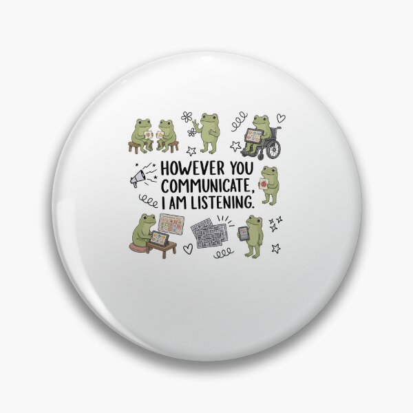 Item preview, Inclusive Communication Frog Design designed and sold by cerima.