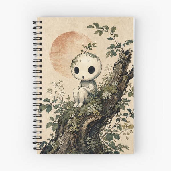 Item preview, Gentle Kodama Spirit Woodblock designed and sold by Ocelot-T.