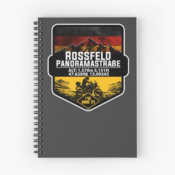 Item preview, Rossfeld Panoramastrasse panoramastraße Germany Motorcycle I've Done It! Sticker & TShirt 11 designed and sold by OuterShellUK.