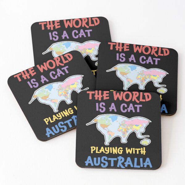 Item preview, Funny World is a Cat Playing Map designed and sold by hemagamo.