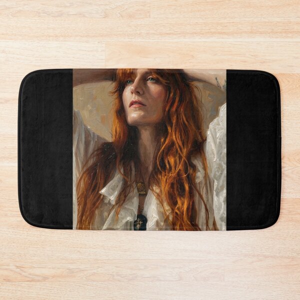 Item preview, Florence the Machine Oil Painting designed and sold by maretsad.