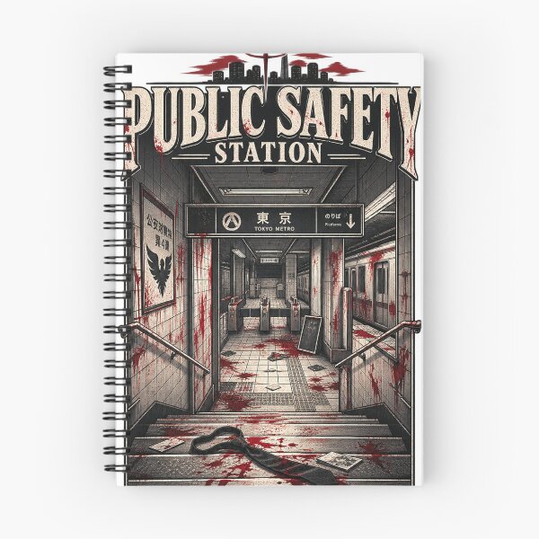 Item preview, Gothic Tokyo Subway Horror Station Art designed and sold by NzrProcreate.