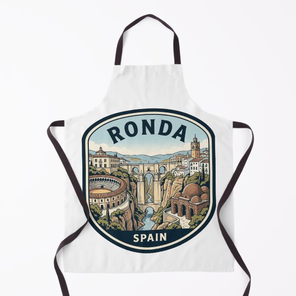 Item preview, Emblema de póster de viaje vintage de Ronda, España designed and sold by k3rstman1.