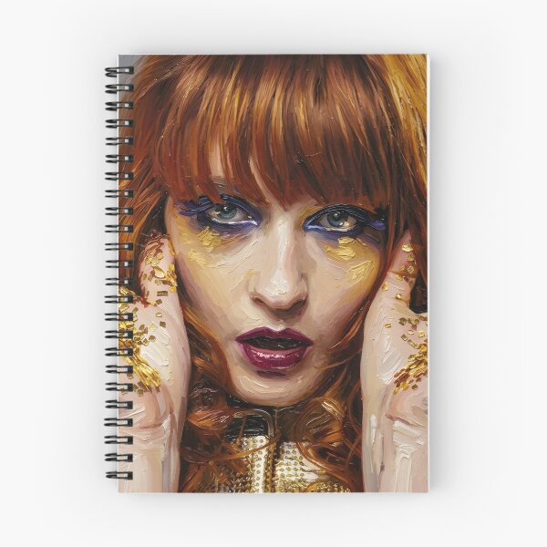 Item preview, Florence the Machine Oil Painting designed and sold by maretsad.