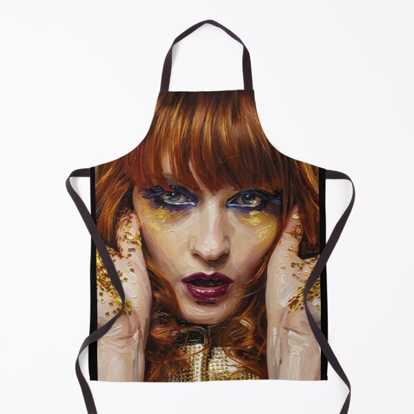Item preview, Florence the Machine Oil Painting designed and sold by maretsad.
