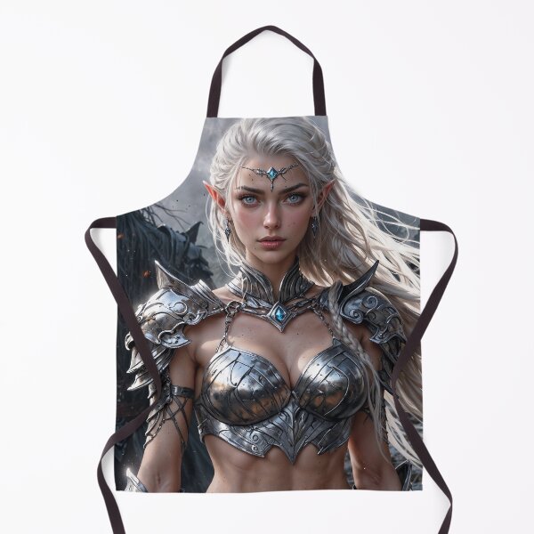 Item preview, Fantasy Elf Warrior Battle Art designed and sold by ShadeScapeArt.
