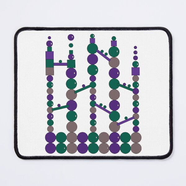 Item preview, Connections In Purple and Green designed and sold by Curtis Gaston.